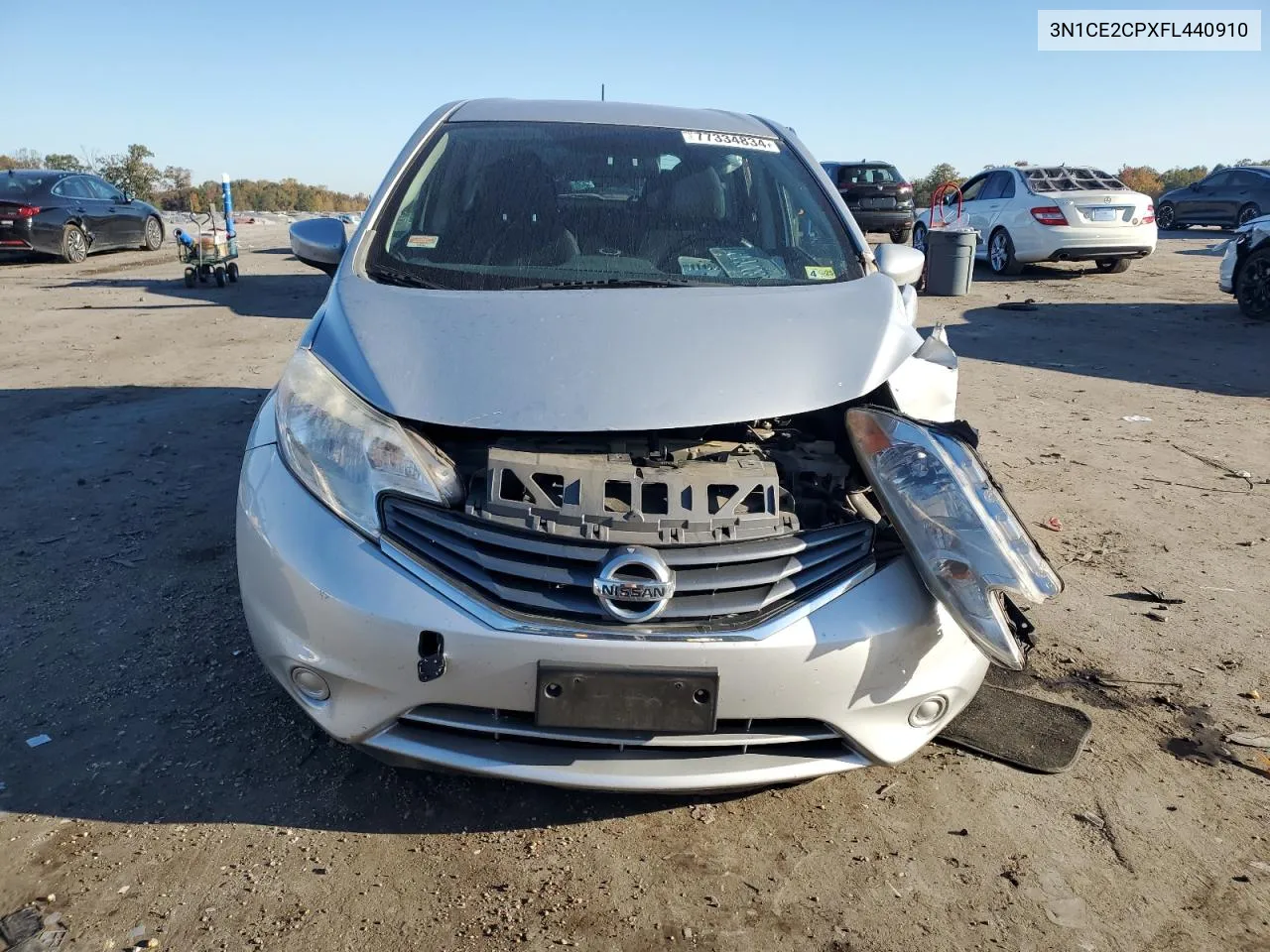 2015 Nissan Versa Note S VIN: 3N1CE2CPXFL440910 Lot: 77334834