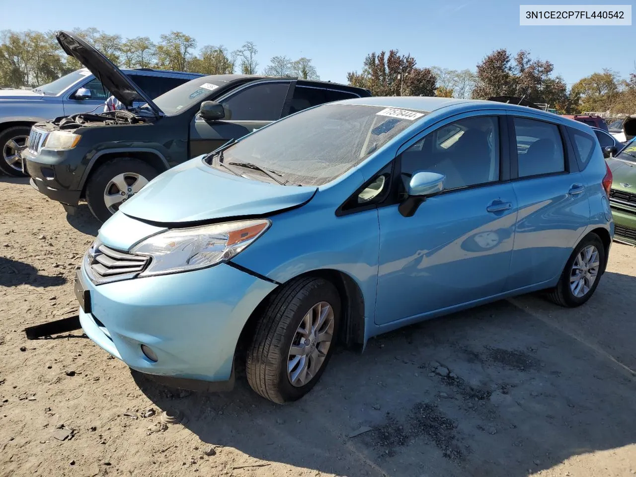 2015 Nissan Versa Note S VIN: 3N1CE2CP7FL440542 Lot: 77576444