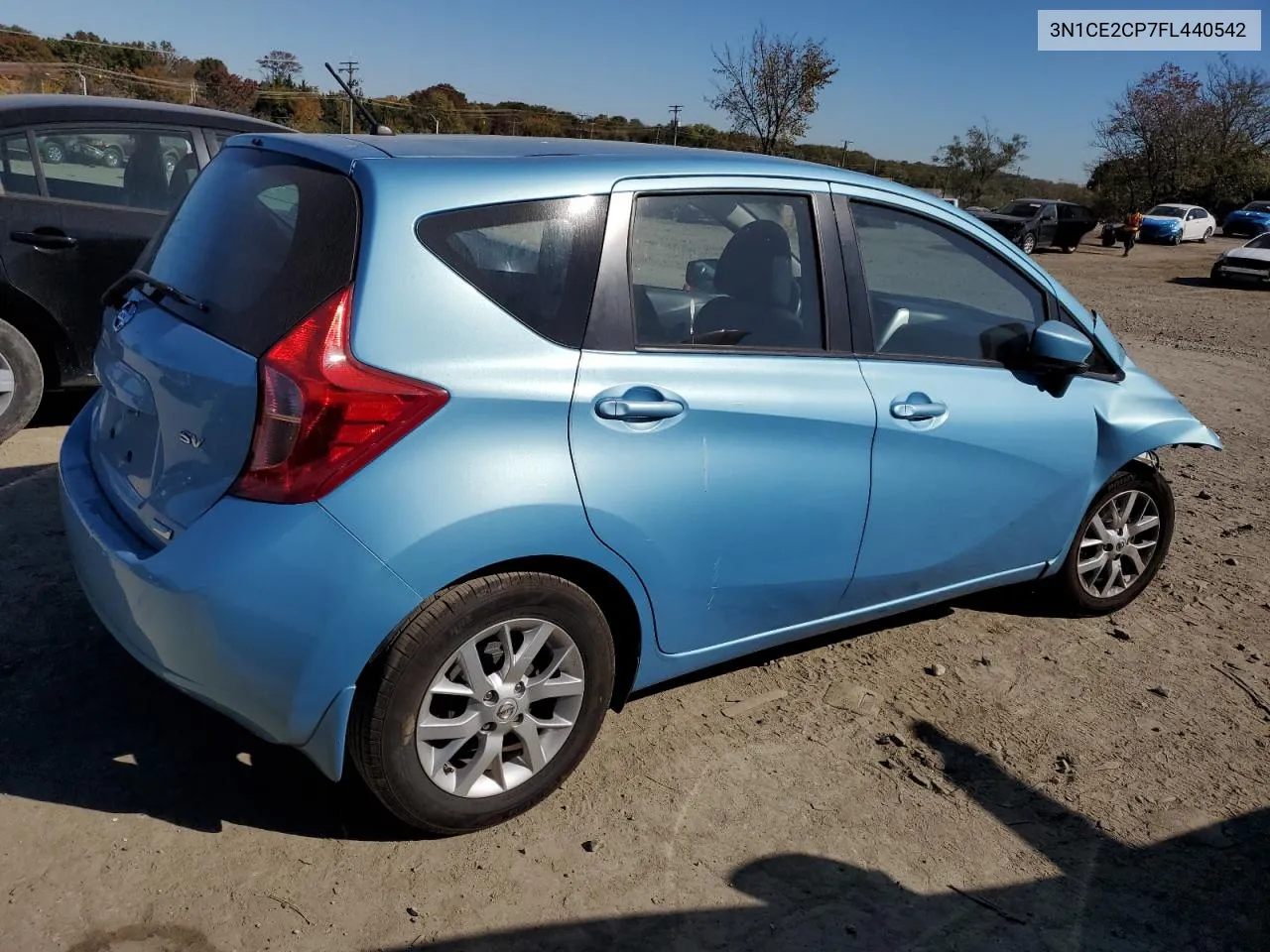 2015 Nissan Versa Note S VIN: 3N1CE2CP7FL440542 Lot: 77576444