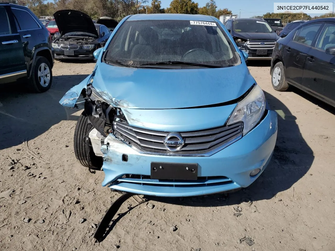 2015 Nissan Versa Note S VIN: 3N1CE2CP7FL440542 Lot: 77576444