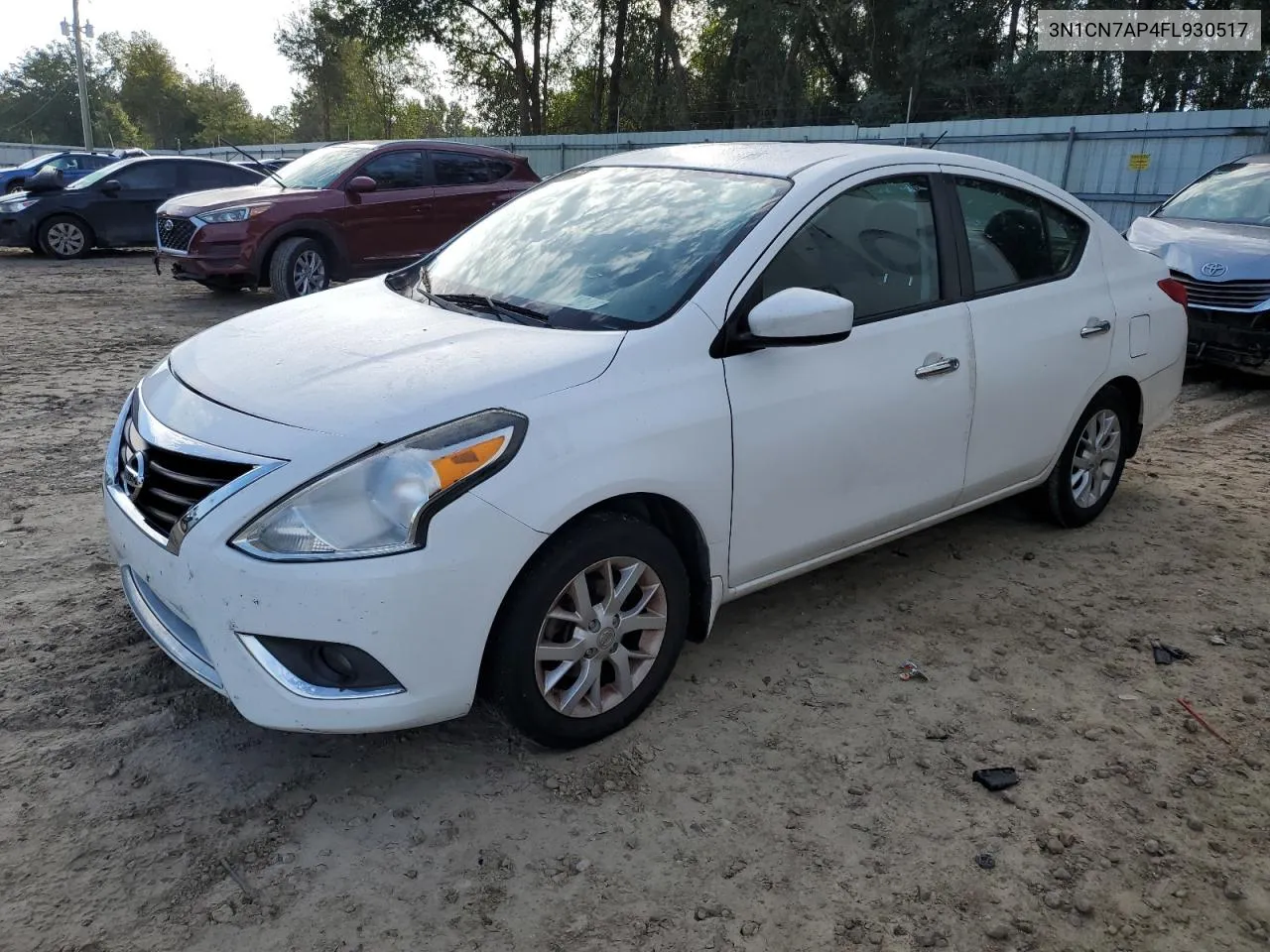 2015 Nissan Versa S VIN: 3N1CN7AP4FL930517 Lot: 77783194