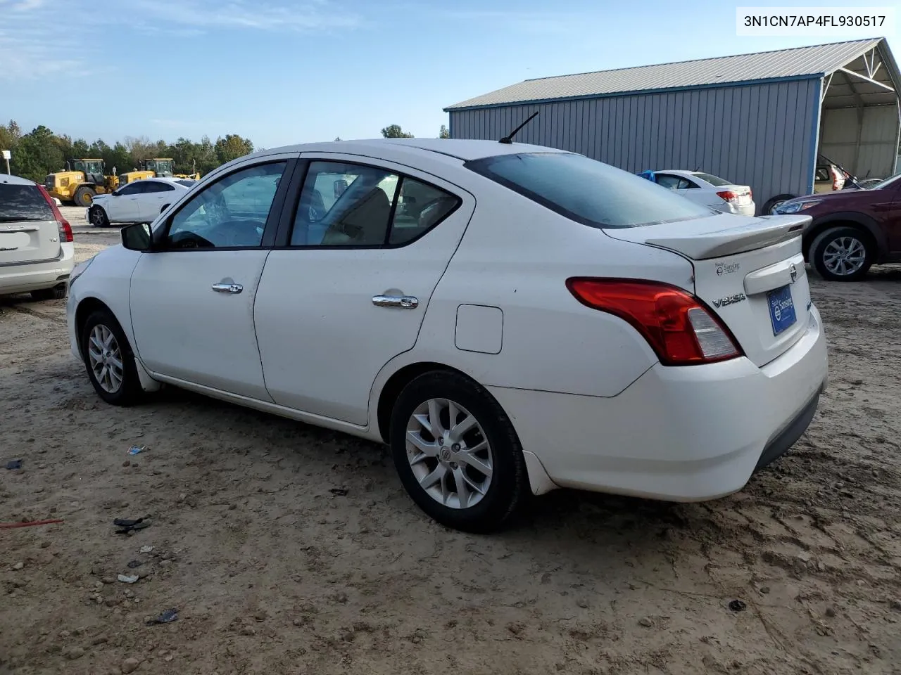 2015 Nissan Versa S VIN: 3N1CN7AP4FL930517 Lot: 77783194