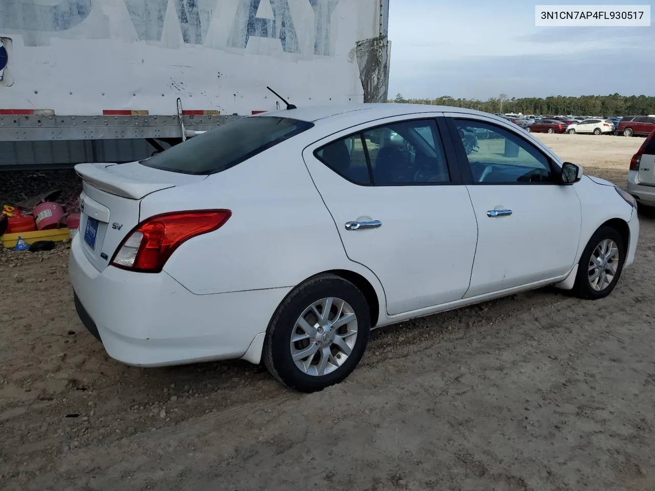 2015 Nissan Versa S VIN: 3N1CN7AP4FL930517 Lot: 77783194