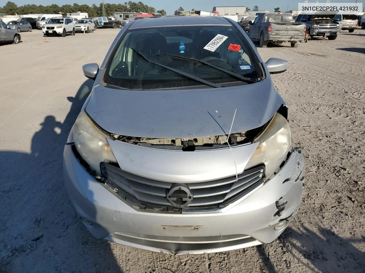 2015 Nissan Versa Note S VIN: 3N1CE2CP2FL421932 Lot: 77952394