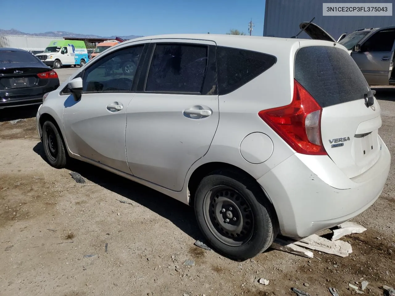 2015 Nissan Versa Note S VIN: 3N1CE2CP3FL375043 Lot: 78203674