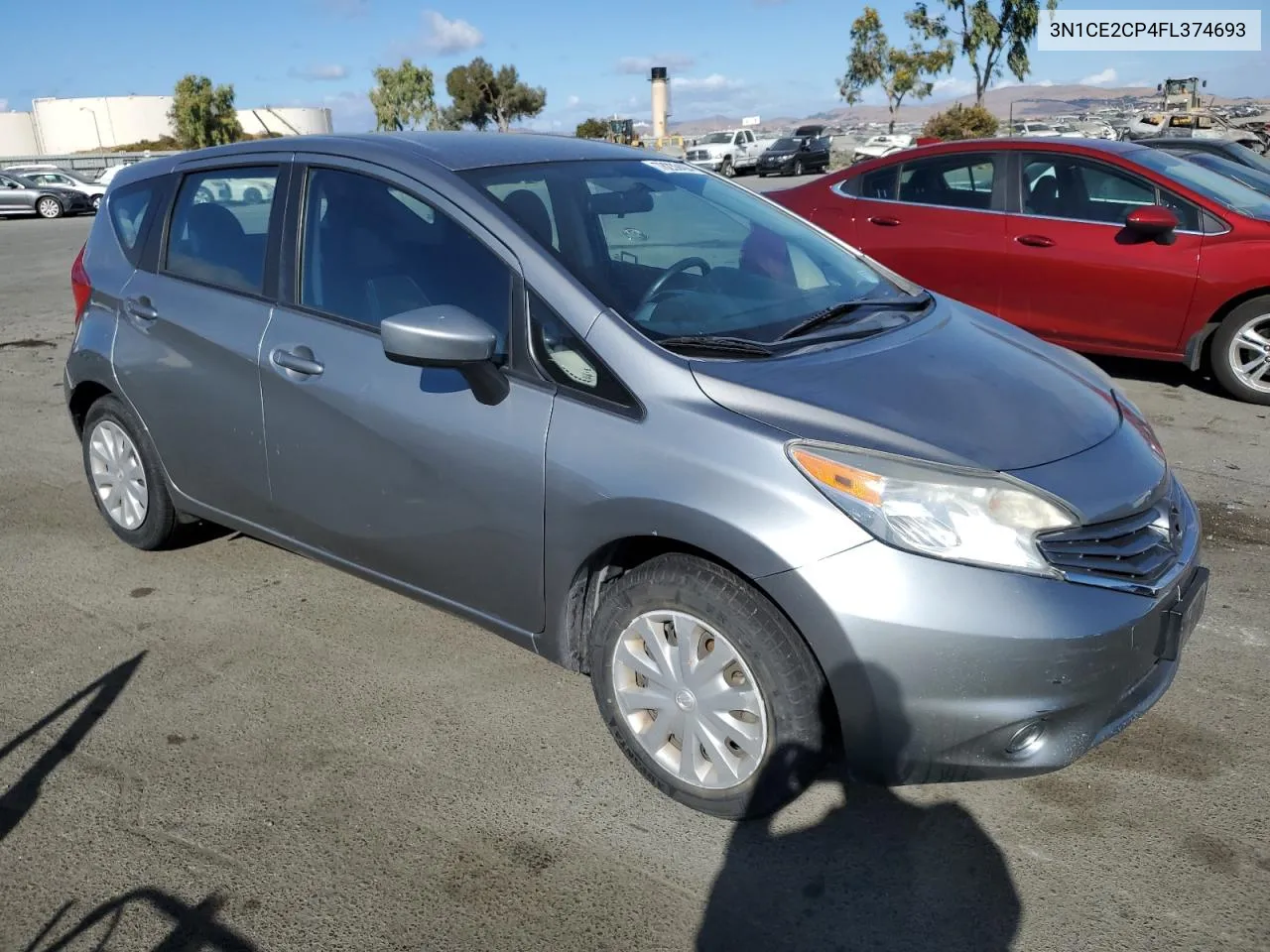 2015 Nissan Versa Note S VIN: 3N1CE2CP4FL374693 Lot: 78239404