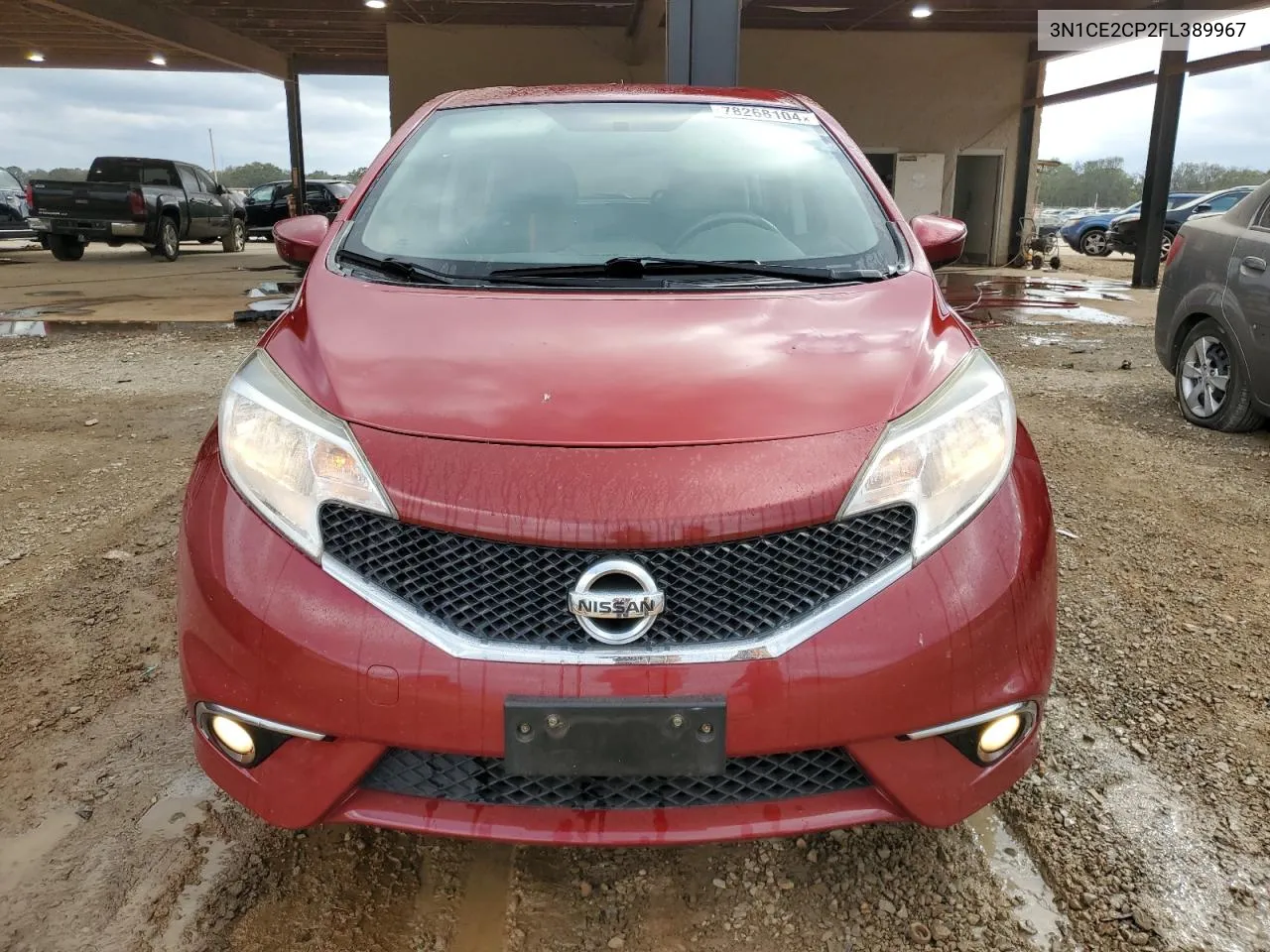 2015 Nissan Versa Note S VIN: 3N1CE2CP2FL389967 Lot: 78268104