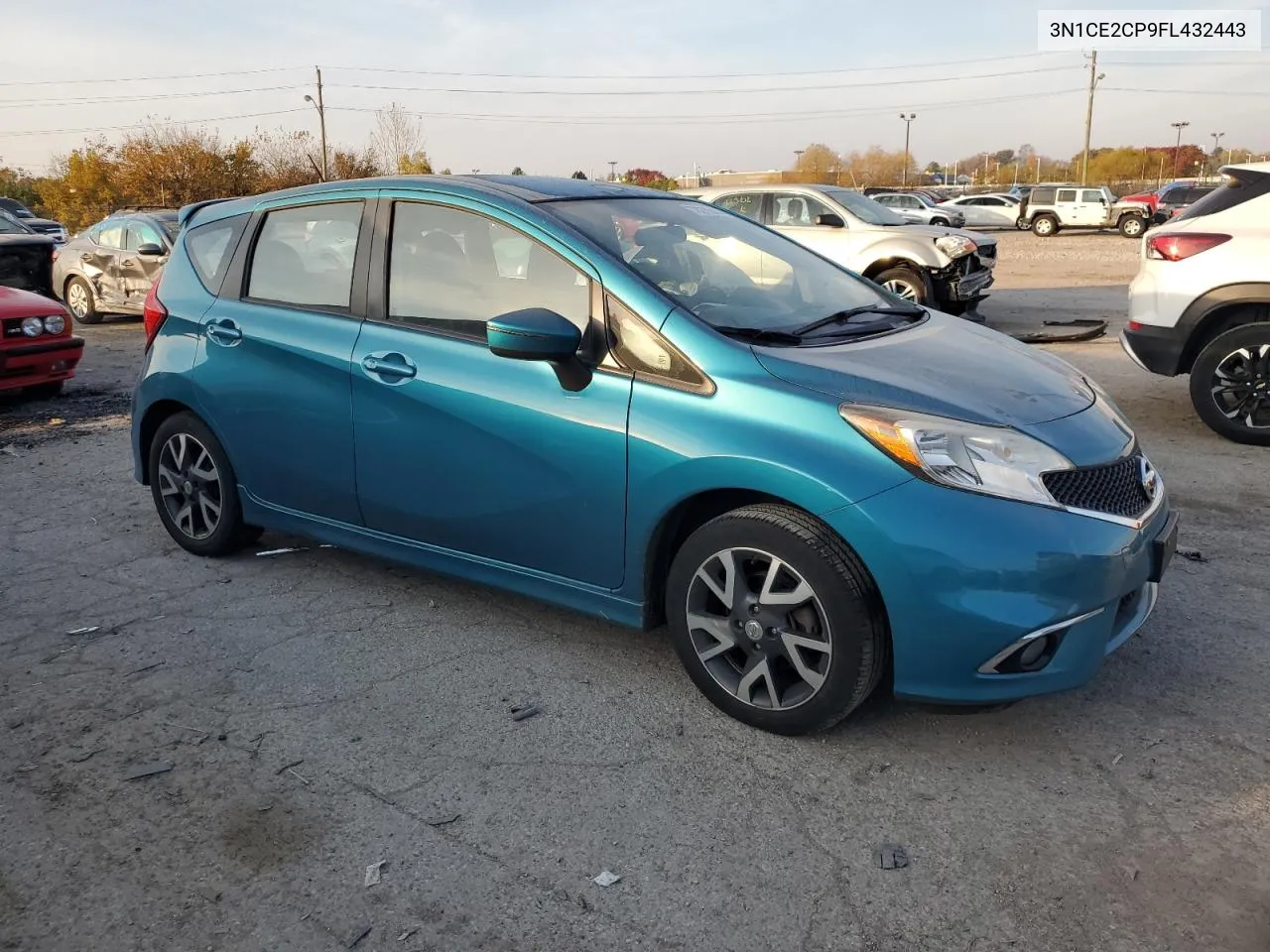 2015 Nissan Versa Note S VIN: 3N1CE2CP9FL432443 Lot: 78279844