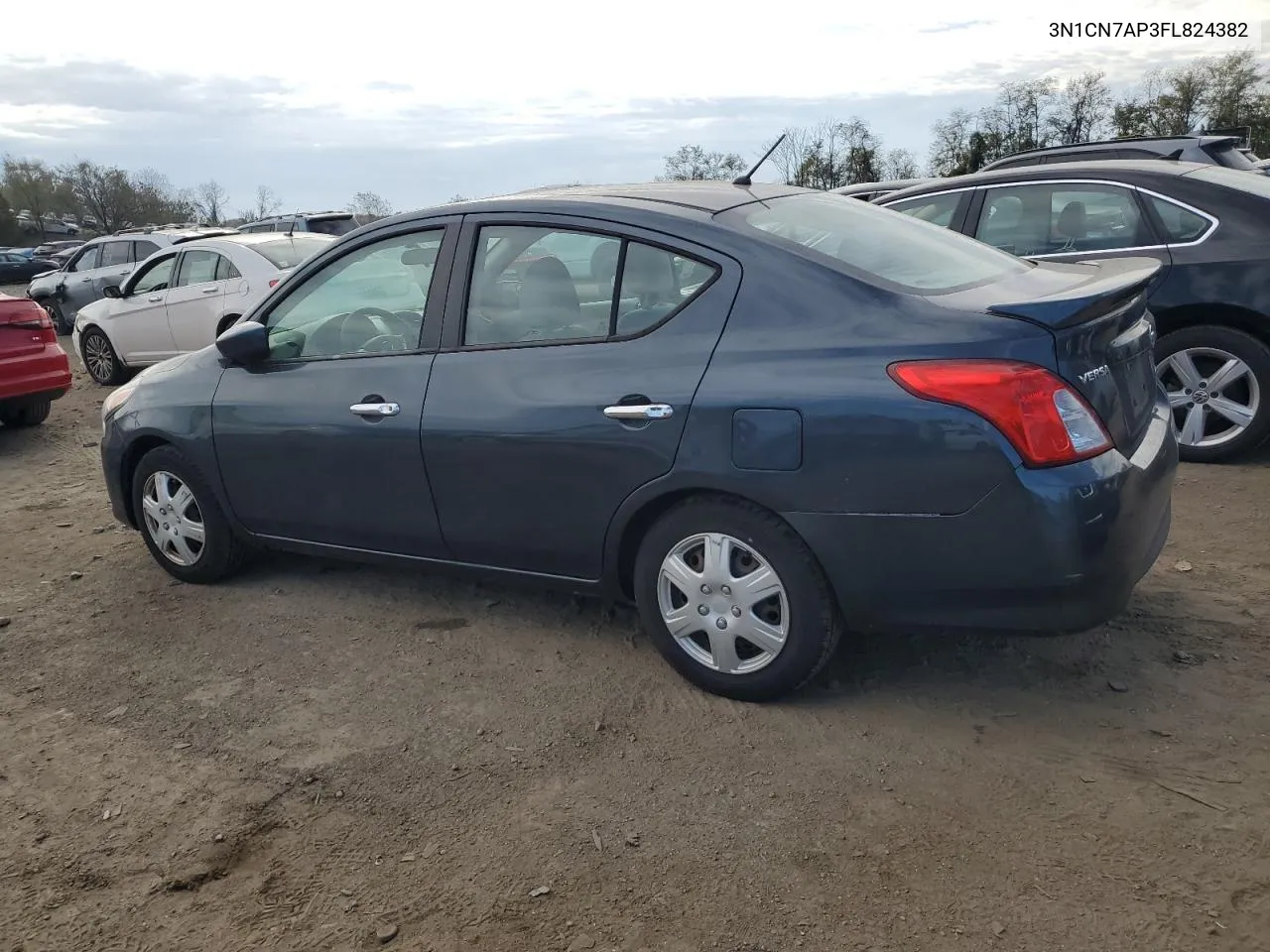 2015 Nissan Versa S VIN: 3N1CN7AP3FL824382 Lot: 78282894