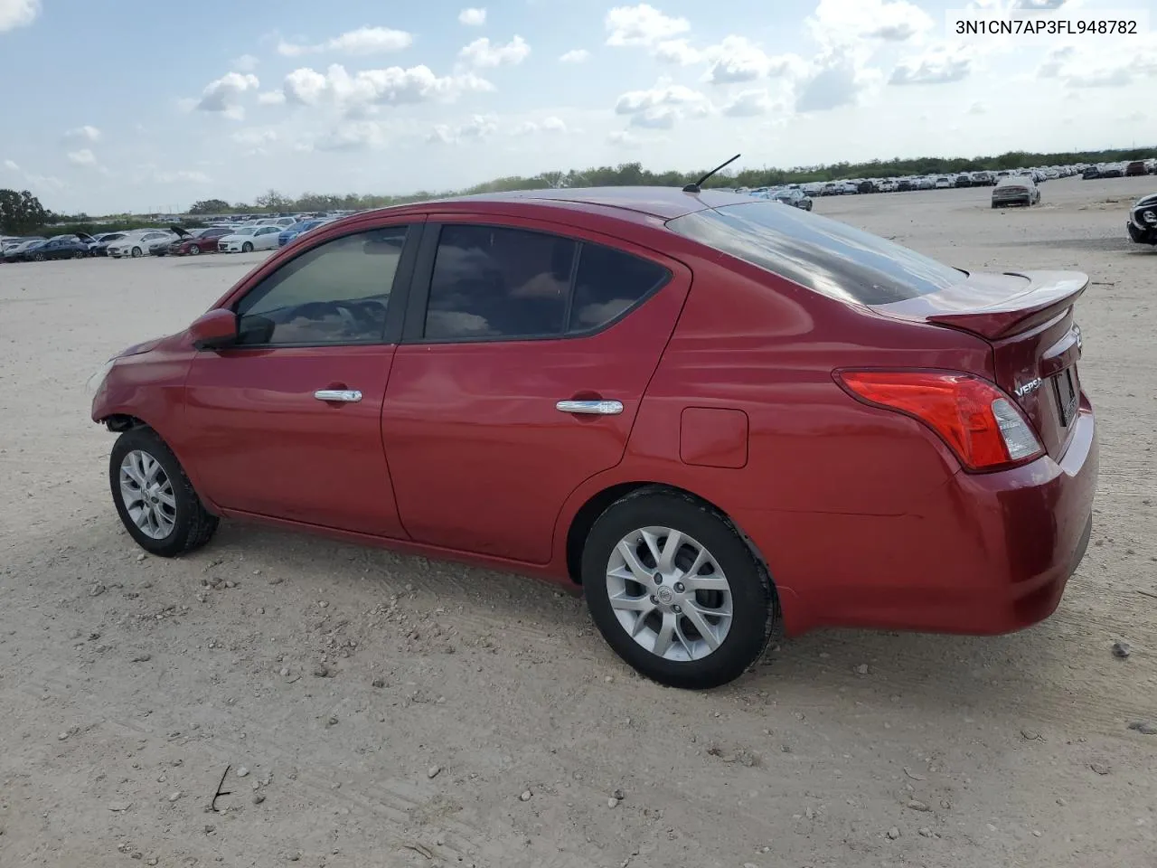 2015 Nissan Versa S VIN: 3N1CN7AP3FL948782 Lot: 78873954