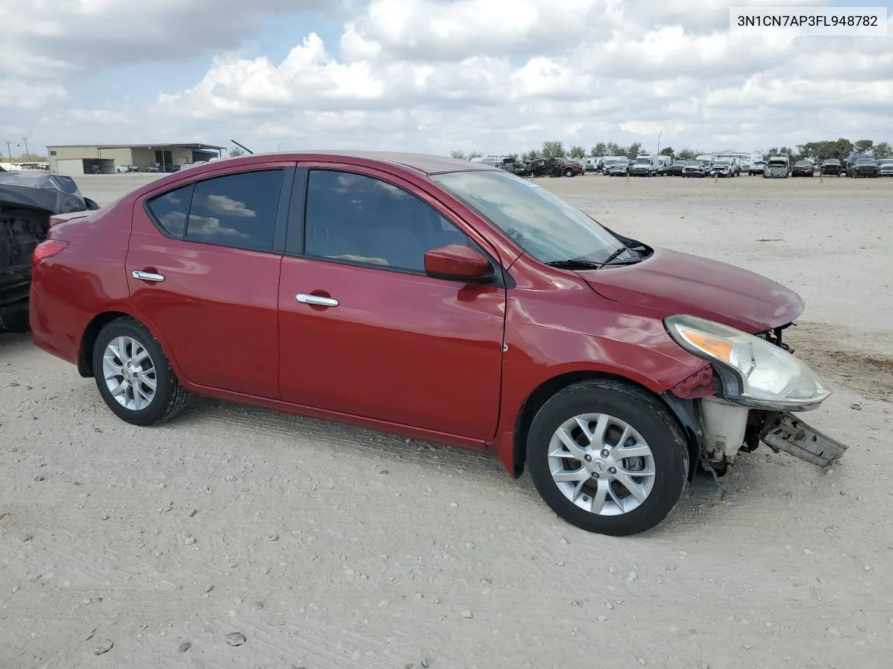 2015 Nissan Versa S VIN: 3N1CN7AP3FL948782 Lot: 78873954