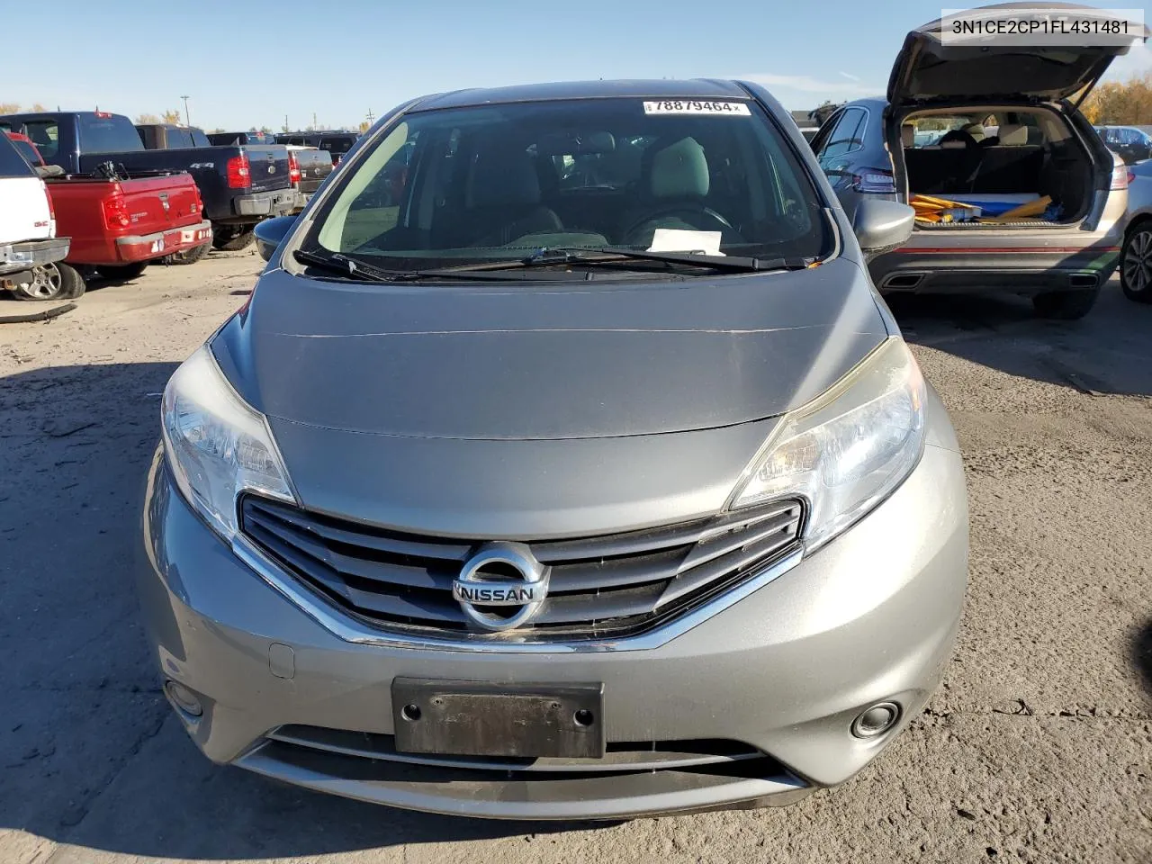 2015 Nissan Versa Note S VIN: 3N1CE2CP1FL431481 Lot: 78879464