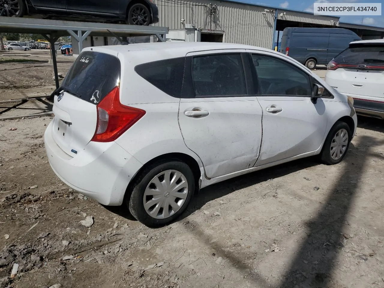 2015 Nissan Versa Note S VIN: 3N1CE2CP3FL434740 Lot: 78934104