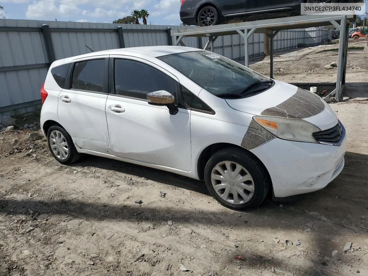 2015 Nissan Versa Note S VIN: 3N1CE2CP3FL434740 Lot: 78934104