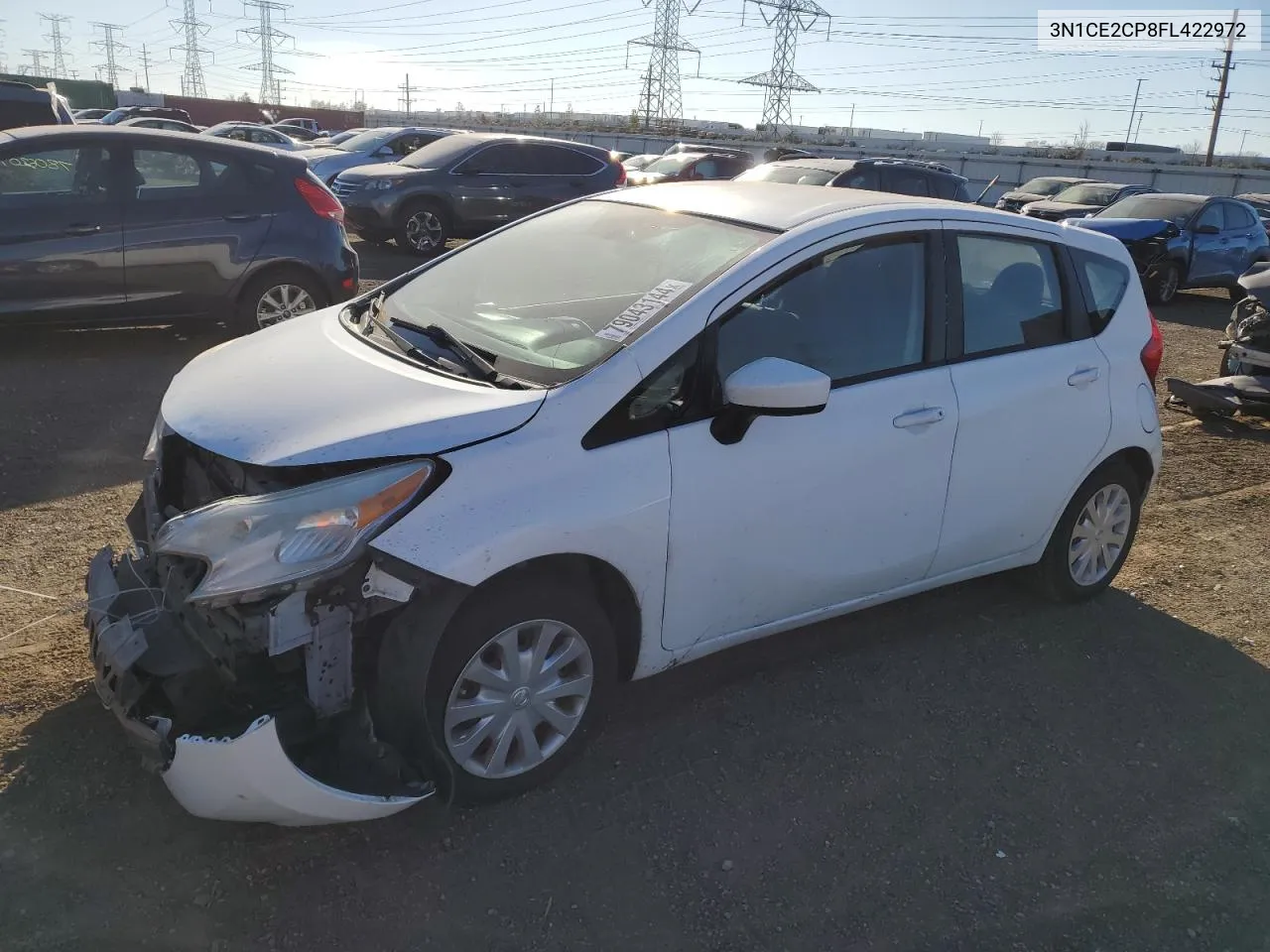 2015 Nissan Versa Note S VIN: 3N1CE2CP8FL422972 Lot: 79043144