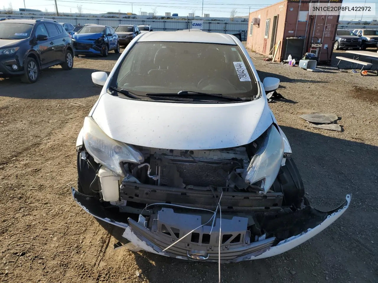 2015 Nissan Versa Note S VIN: 3N1CE2CP8FL422972 Lot: 79043144