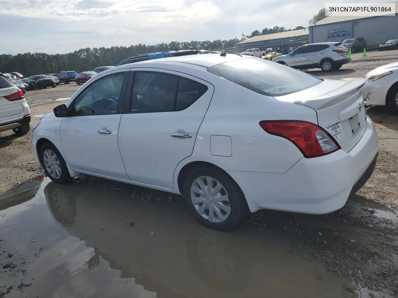 2015 Nissan Versa S VIN: 3N1CN7AP1FL901864 Lot: 79298874