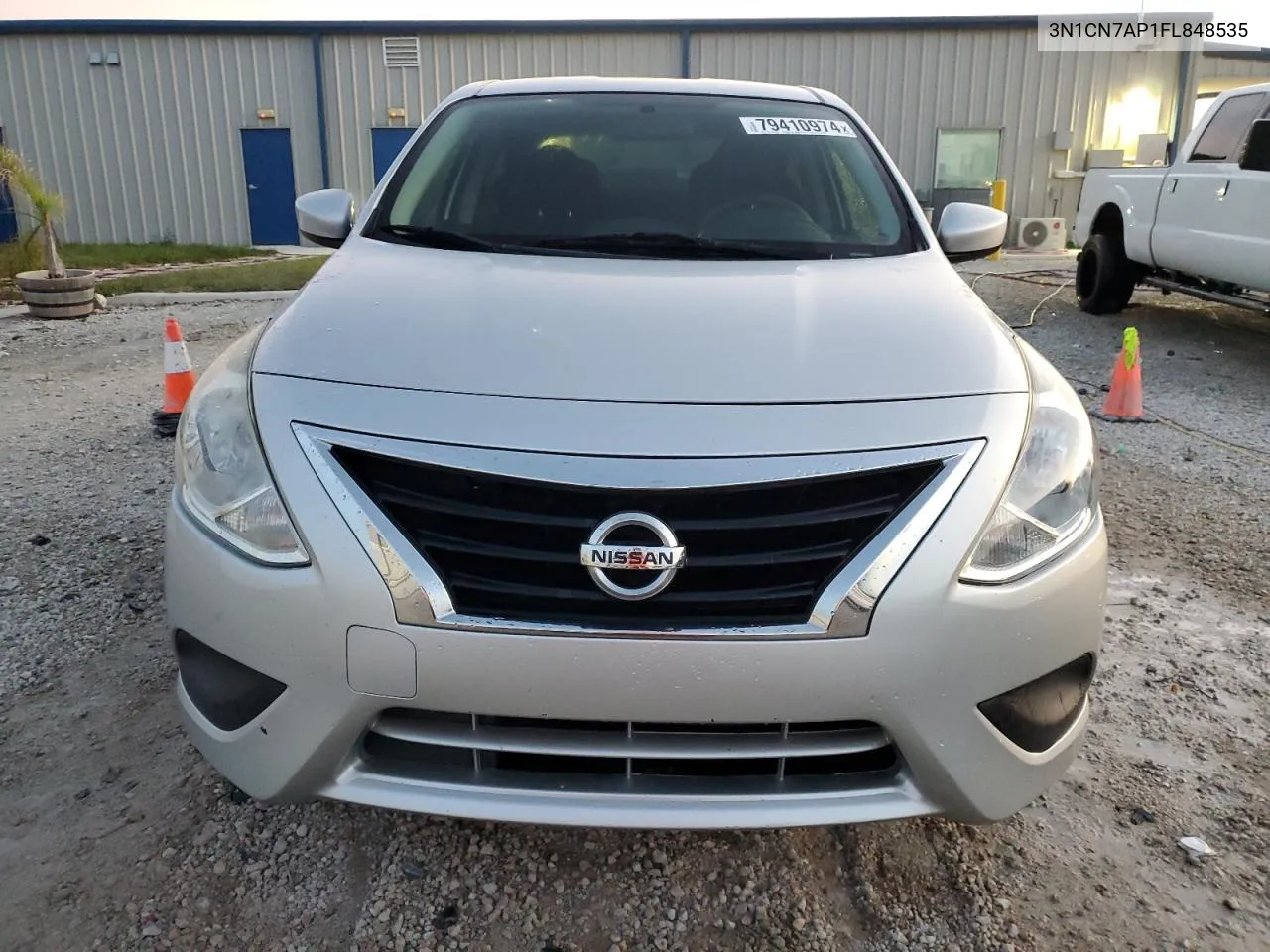 2015 Nissan Versa S VIN: 3N1CN7AP1FL848535 Lot: 79410974