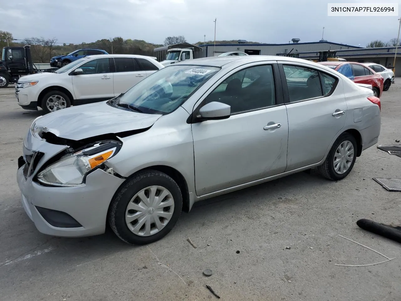 2015 Nissan Versa S VIN: 3N1CN7AP7FL926994 Lot: 79440044