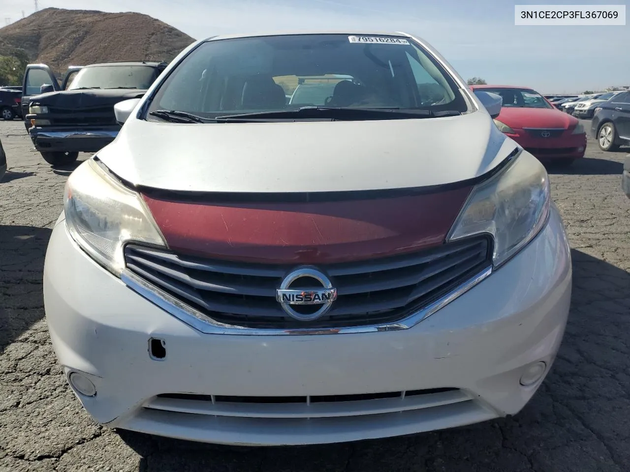 2015 Nissan Versa Note S VIN: 3N1CE2CP3FL367069 Lot: 79516284