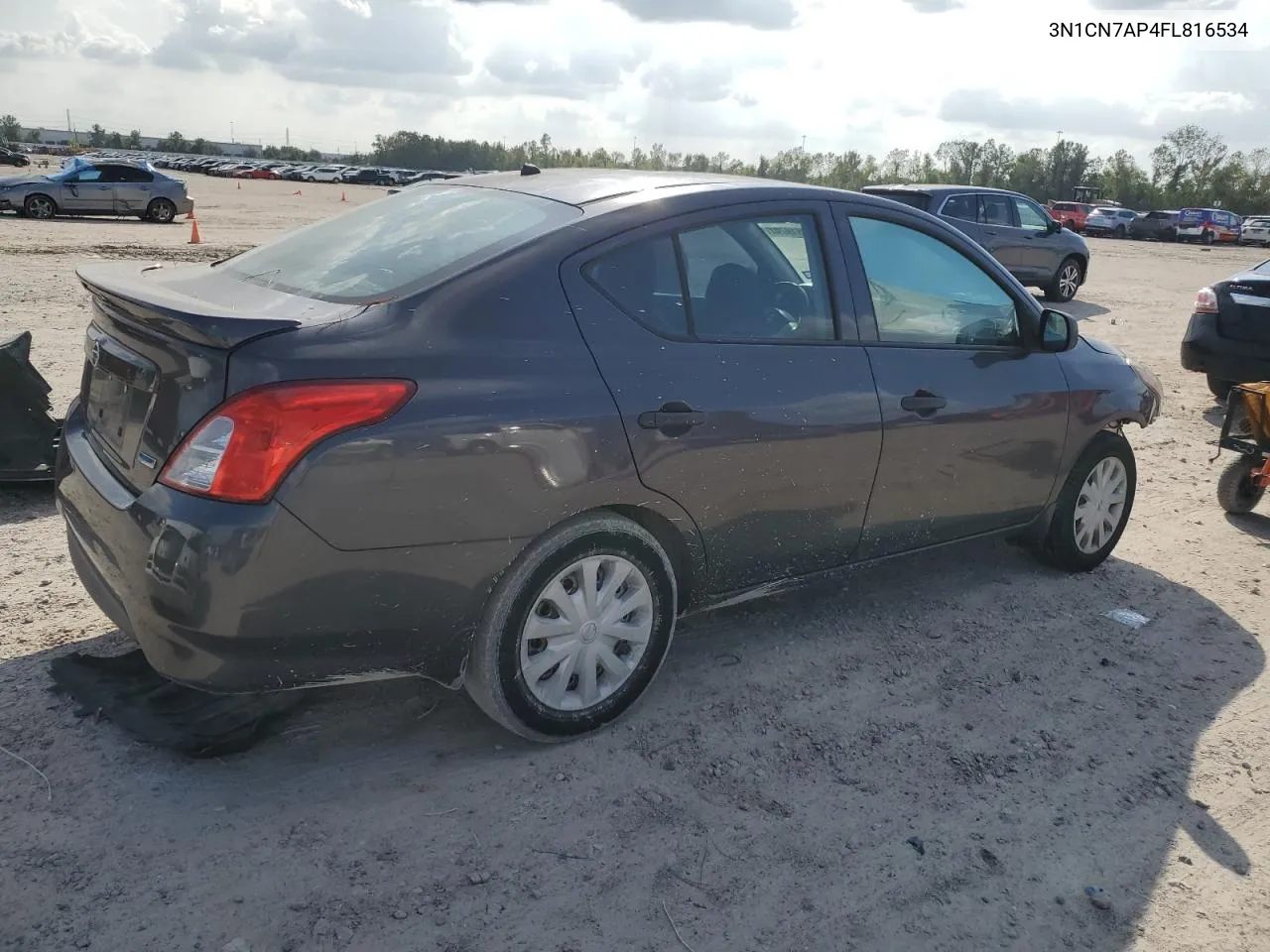 2015 Nissan Versa S VIN: 3N1CN7AP4FL816534 Lot: 79819794