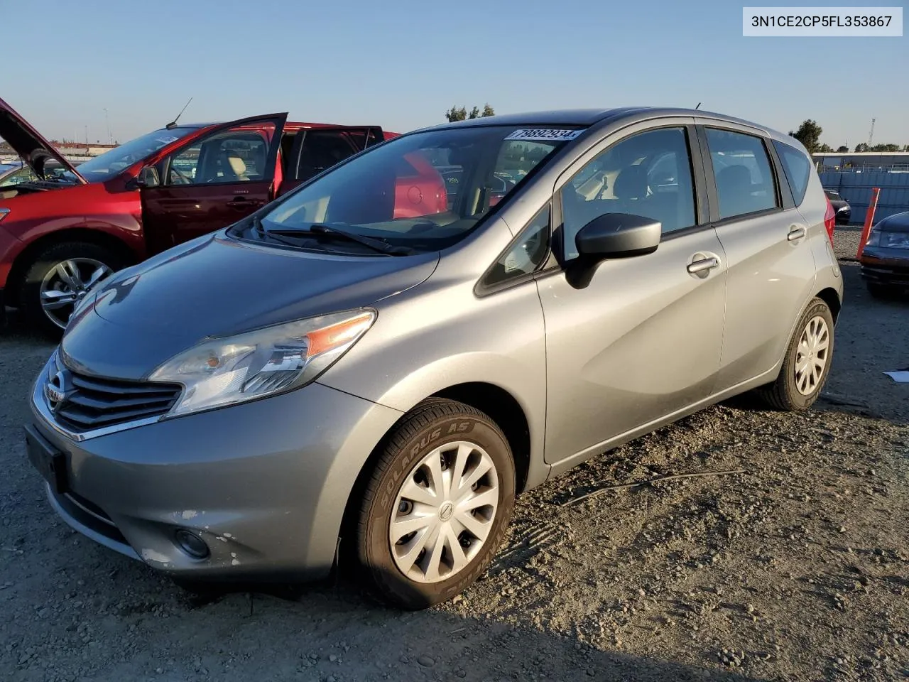 2015 Nissan Versa Note S VIN: 3N1CE2CP5FL353867 Lot: 79892934