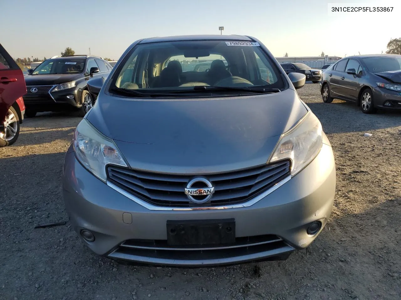 2015 Nissan Versa Note S VIN: 3N1CE2CP5FL353867 Lot: 79892934