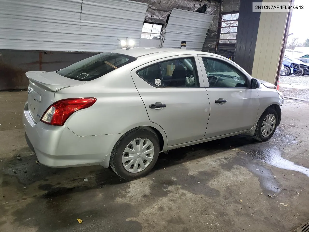 2015 Nissan Versa S VIN: 3N1CN7AP4FL846942 Lot: 80256224