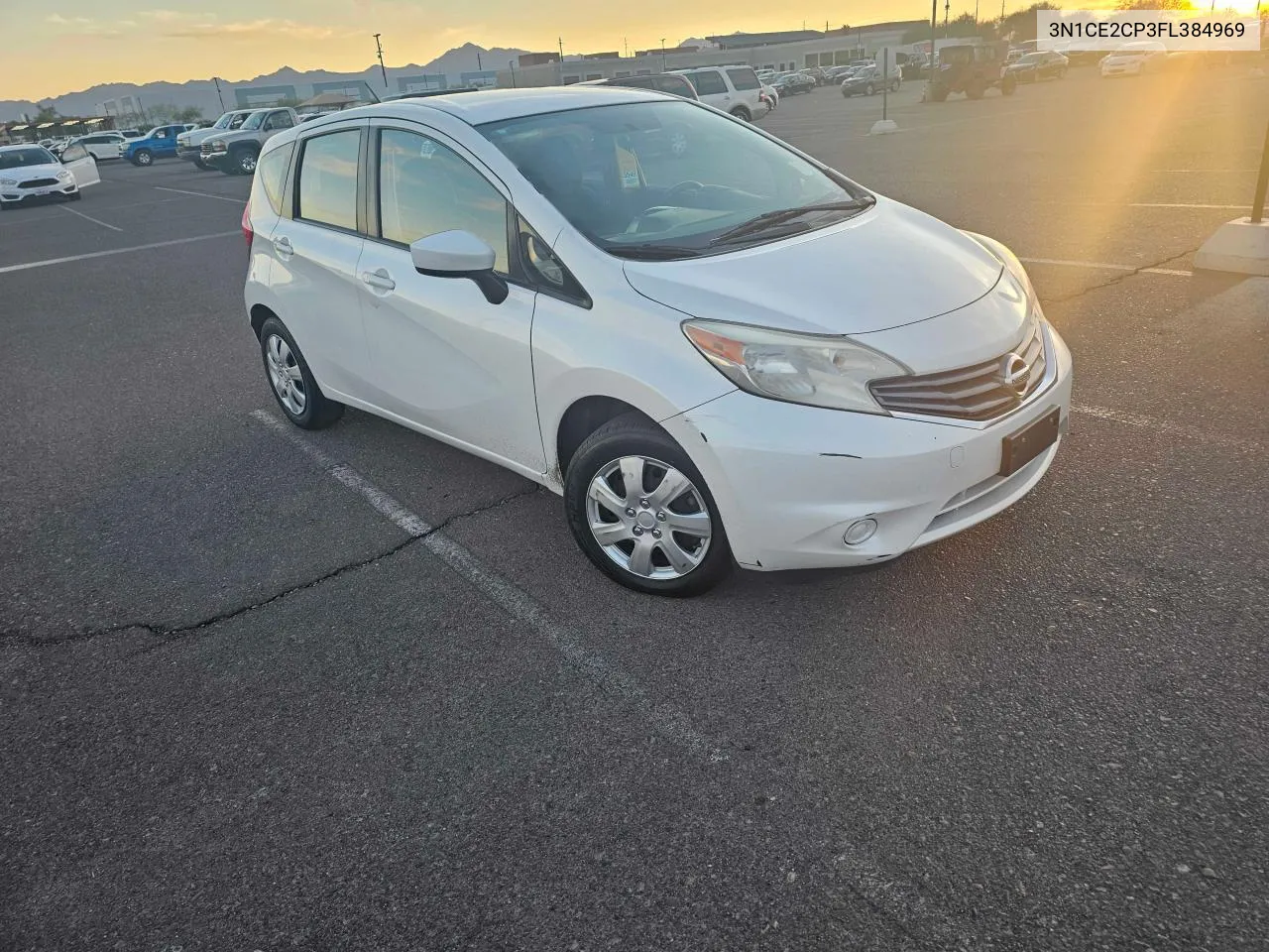 2015 Nissan Versa Note S VIN: 3N1CE2CP3FL384969 Lot: 80302514