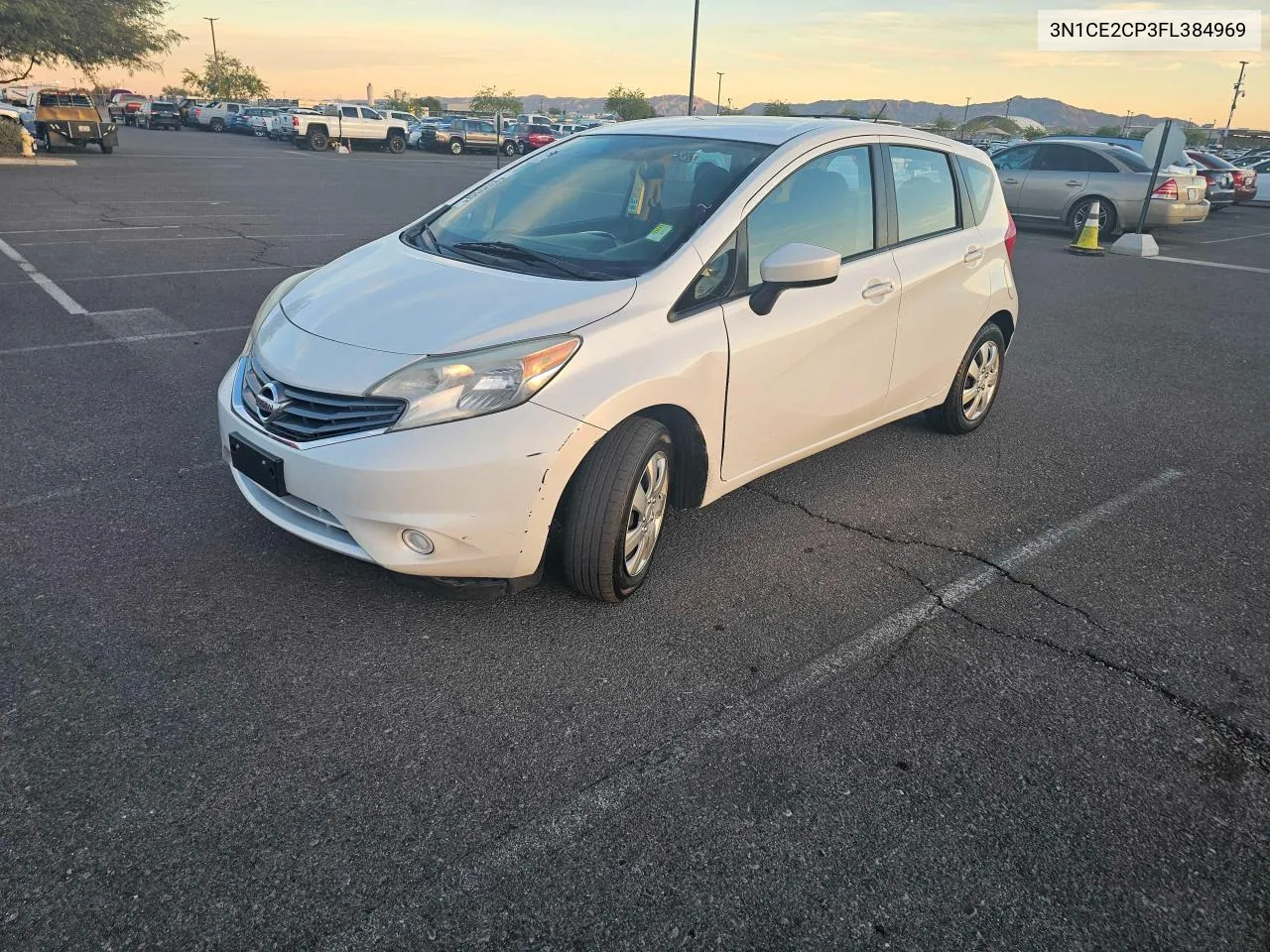 2015 Nissan Versa Note S VIN: 3N1CE2CP3FL384969 Lot: 80302514