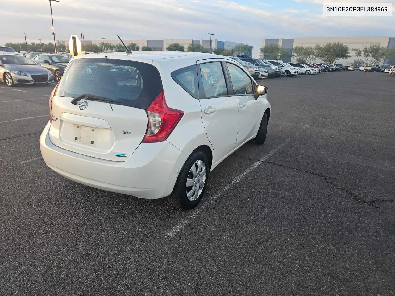 2015 Nissan Versa Note S VIN: 3N1CE2CP3FL384969 Lot: 80302514