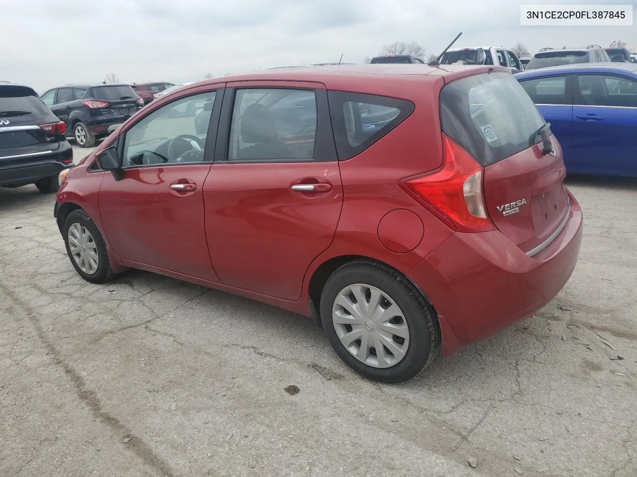 2015 Nissan Versa Note S VIN: 3N1CE2CP0FL387845 Lot: 80862334