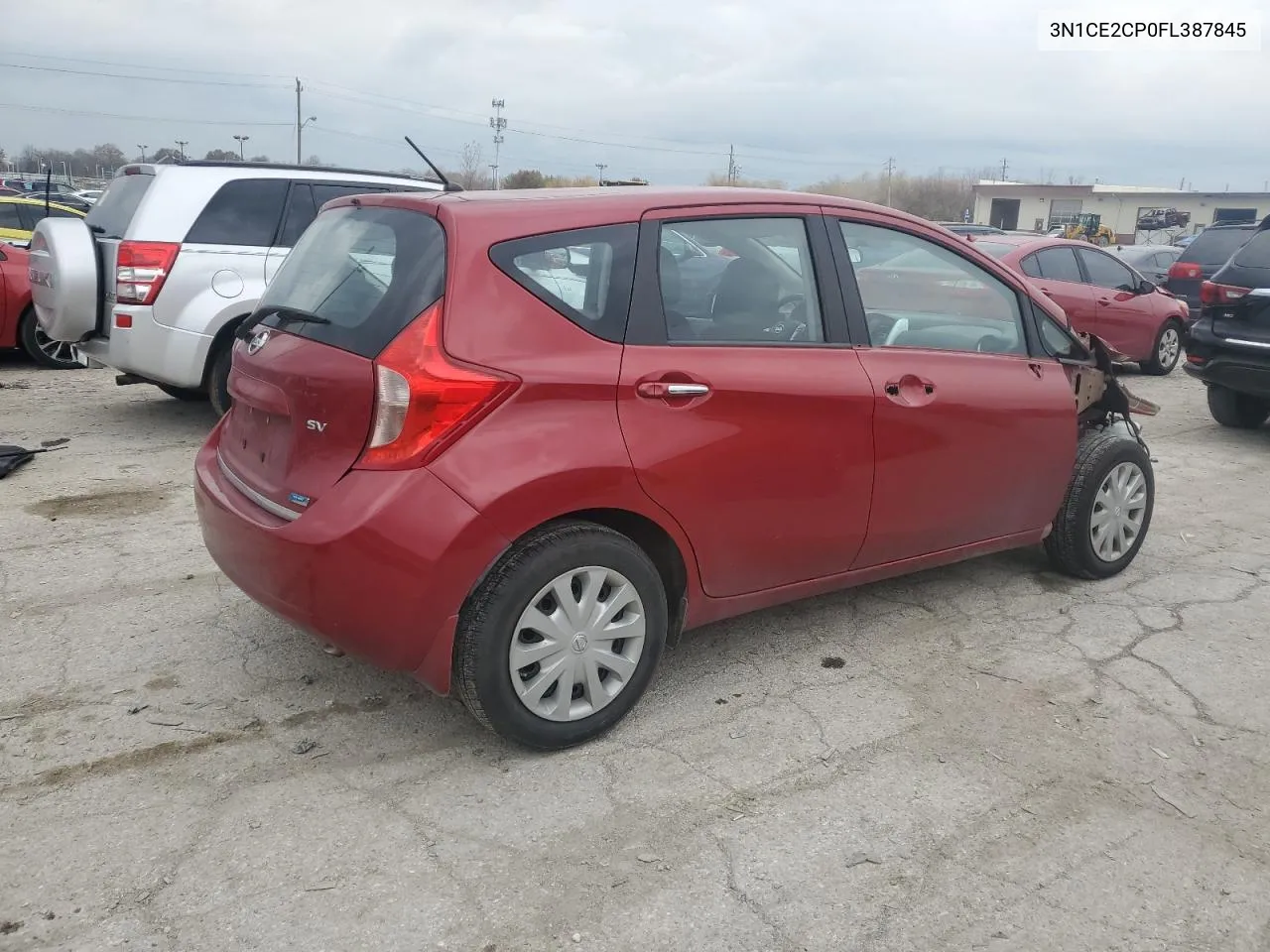 2015 Nissan Versa Note S VIN: 3N1CE2CP0FL387845 Lot: 80862334