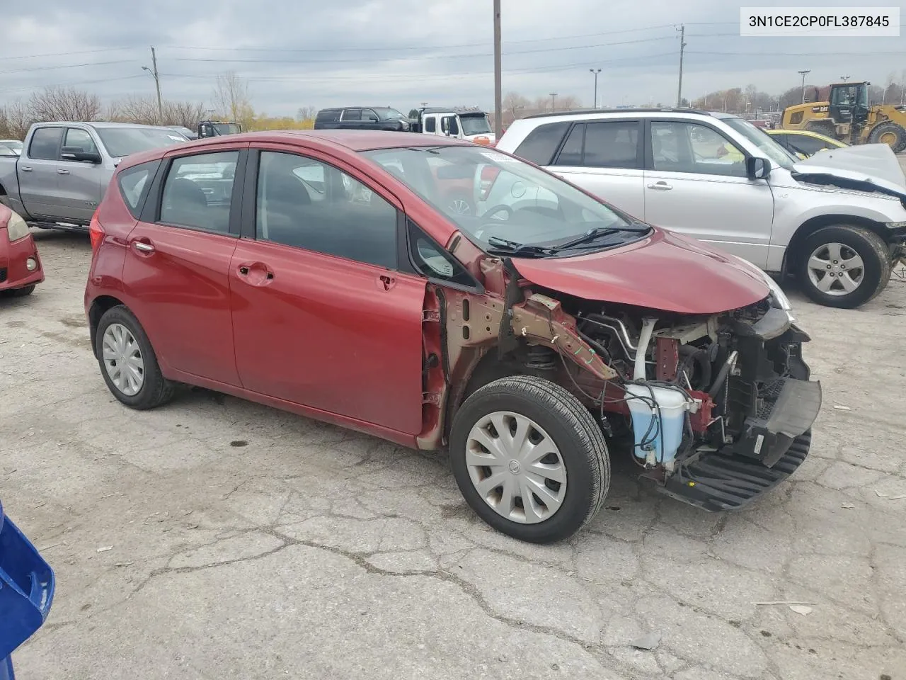 2015 Nissan Versa Note S VIN: 3N1CE2CP0FL387845 Lot: 80862334