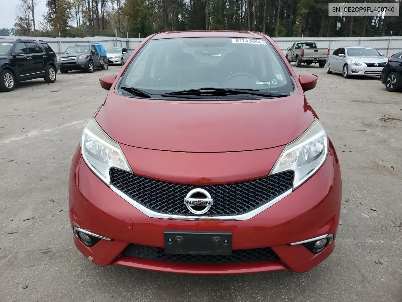 2015 Nissan Versa Note S VIN: 3N1CE2CP9FL400740 Lot: 81743644