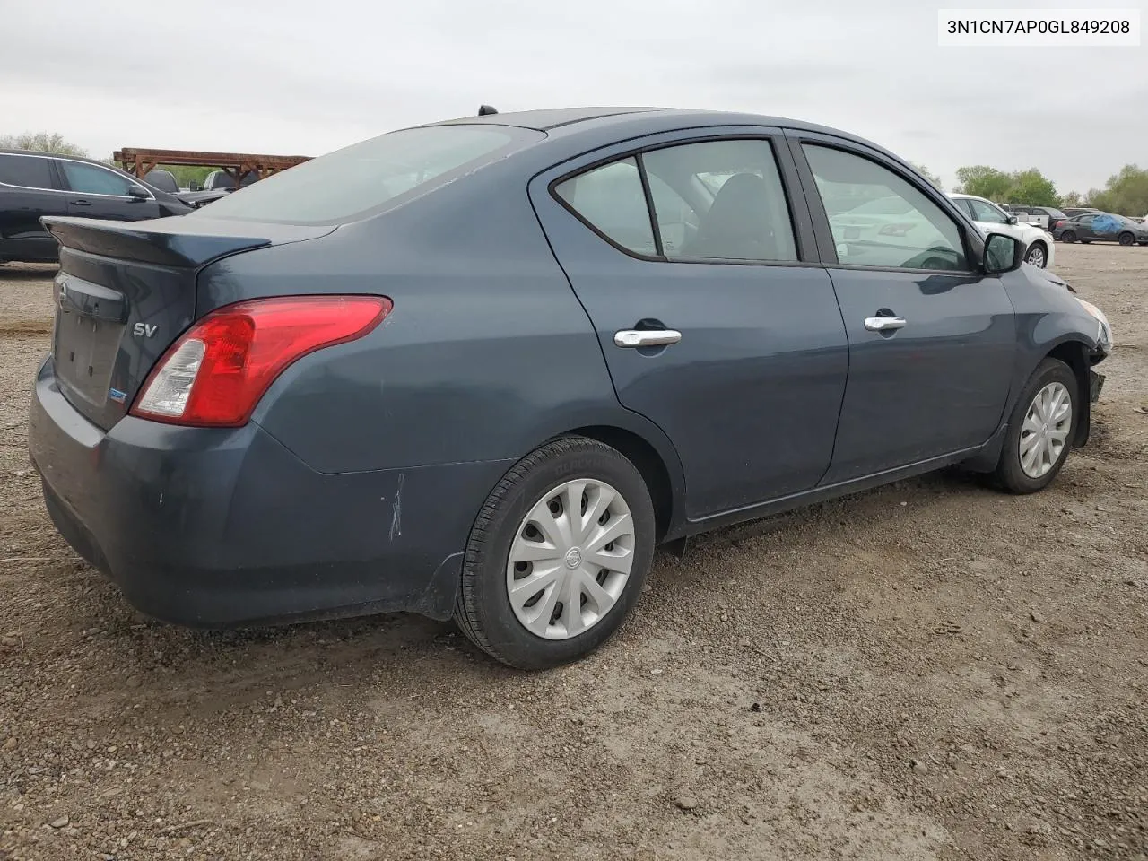 3N1CN7AP0GL849208 2016 Nissan Versa S