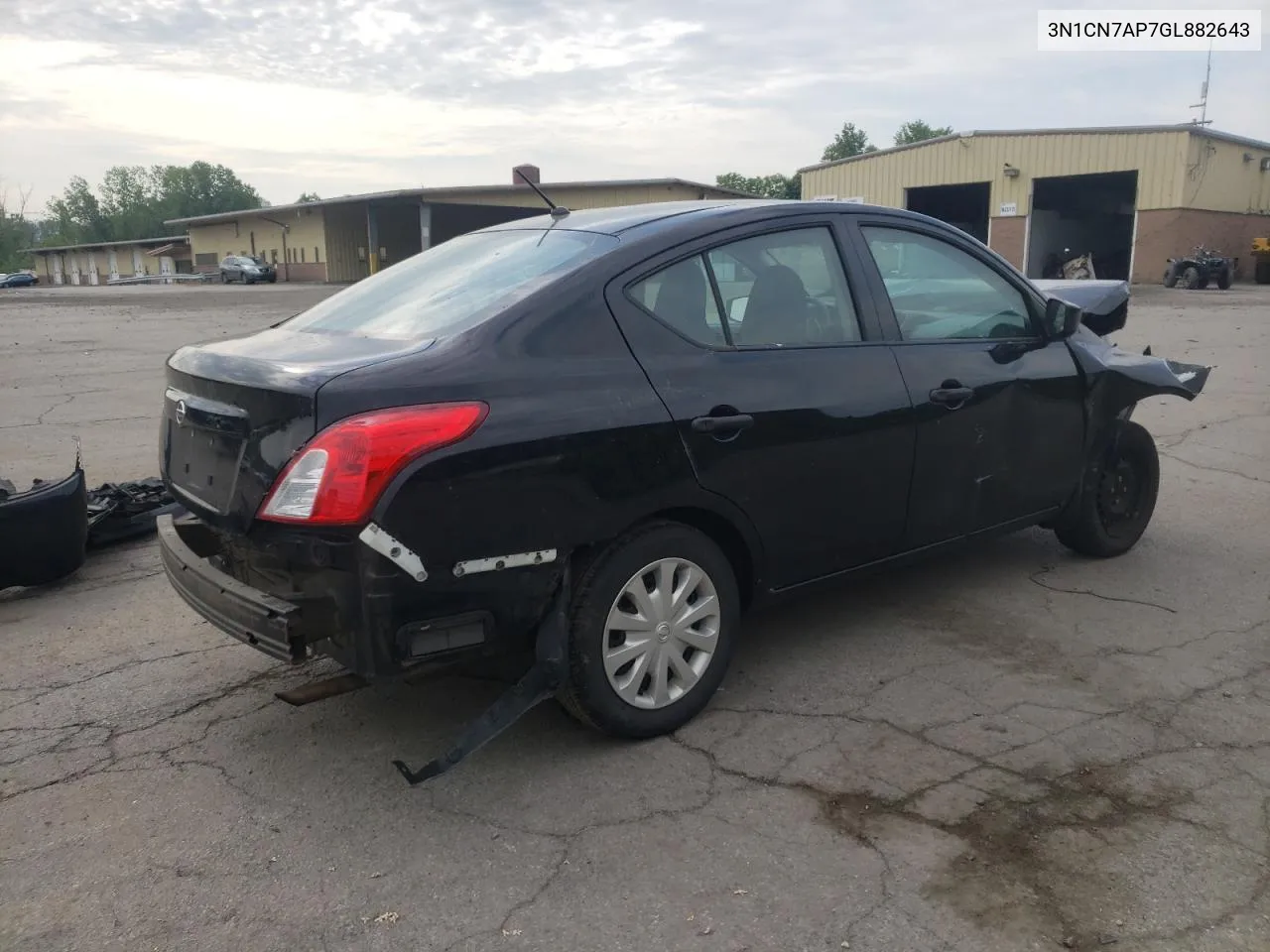 2016 Nissan Versa S VIN: 3N1CN7AP7GL882643 Lot: 55572043