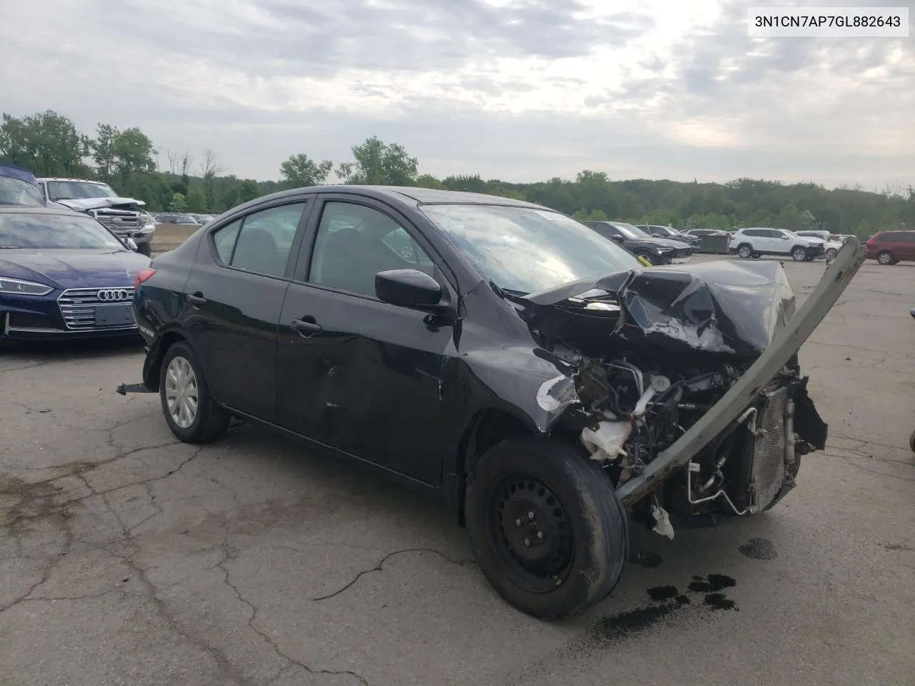 3N1CN7AP7GL882643 2016 Nissan Versa S