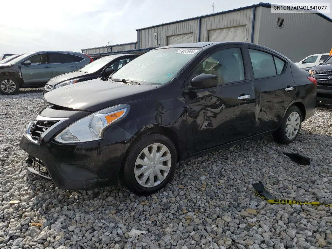 2016 Nissan Versa S VIN: 3N1CN7AP4GL841077 Lot: 57081944