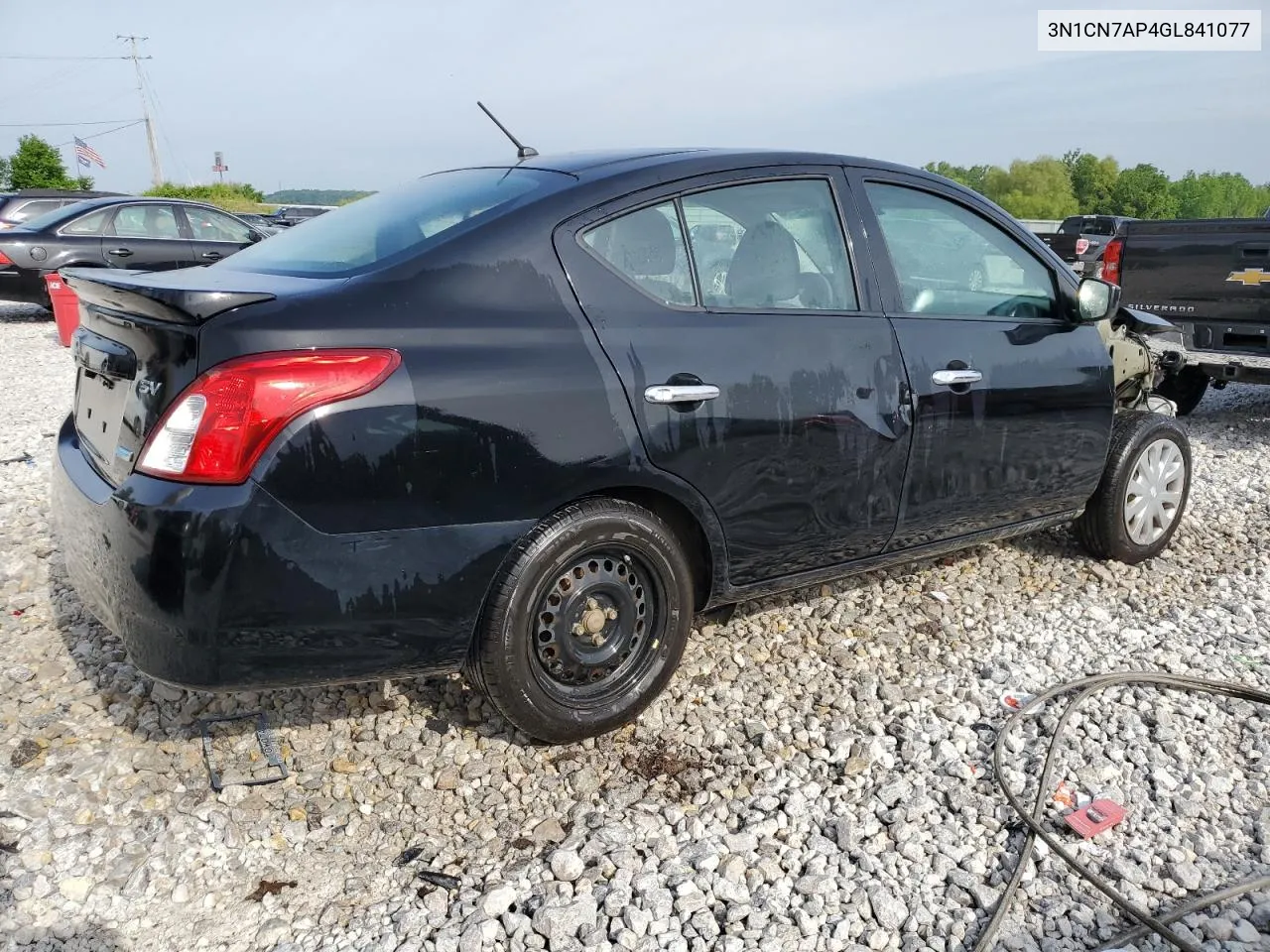 2016 Nissan Versa S VIN: 3N1CN7AP4GL841077 Lot: 57081944