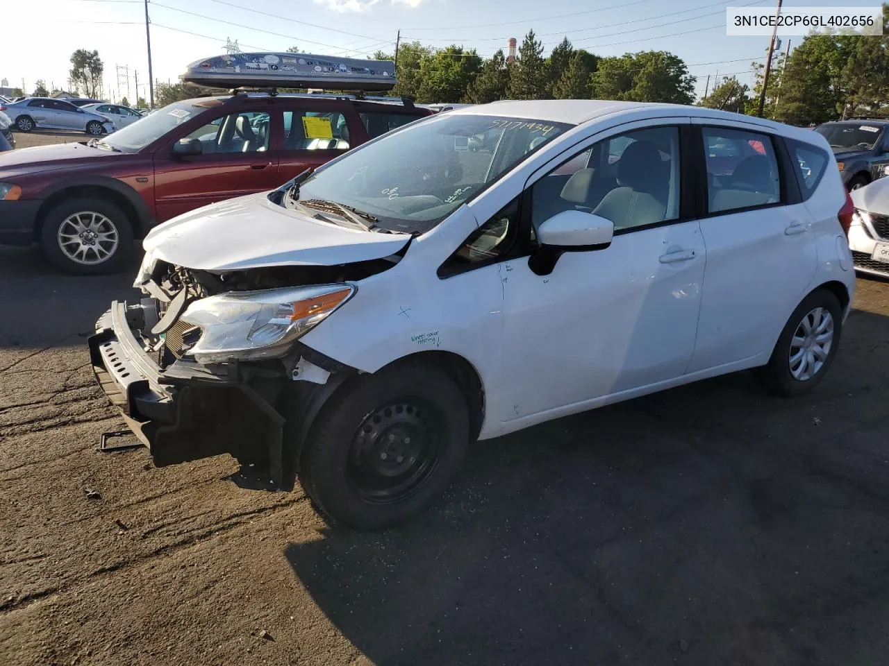 2016 Nissan Versa Note S VIN: 3N1CE2CP6GL402656 Lot: 57171934