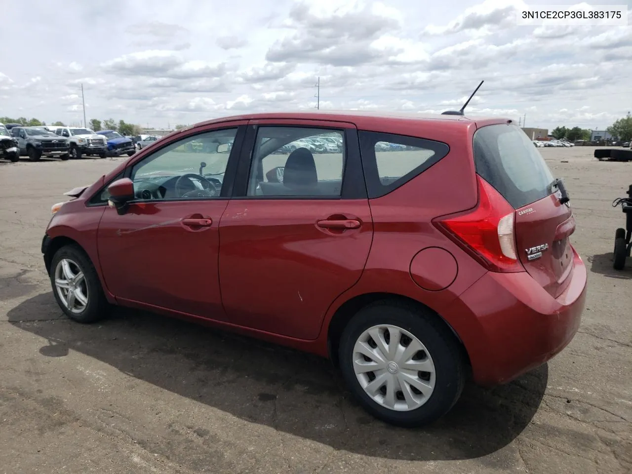 2016 Nissan Versa Note S VIN: 3N1CE2CP3GL383175 Lot: 57525854