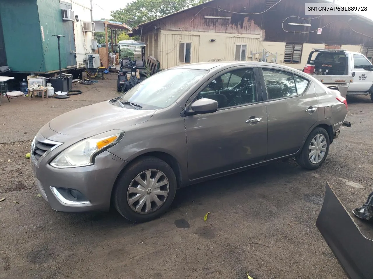 2016 Nissan Versa S VIN: 3N1CN7AP6GL889728 Lot: 59132504