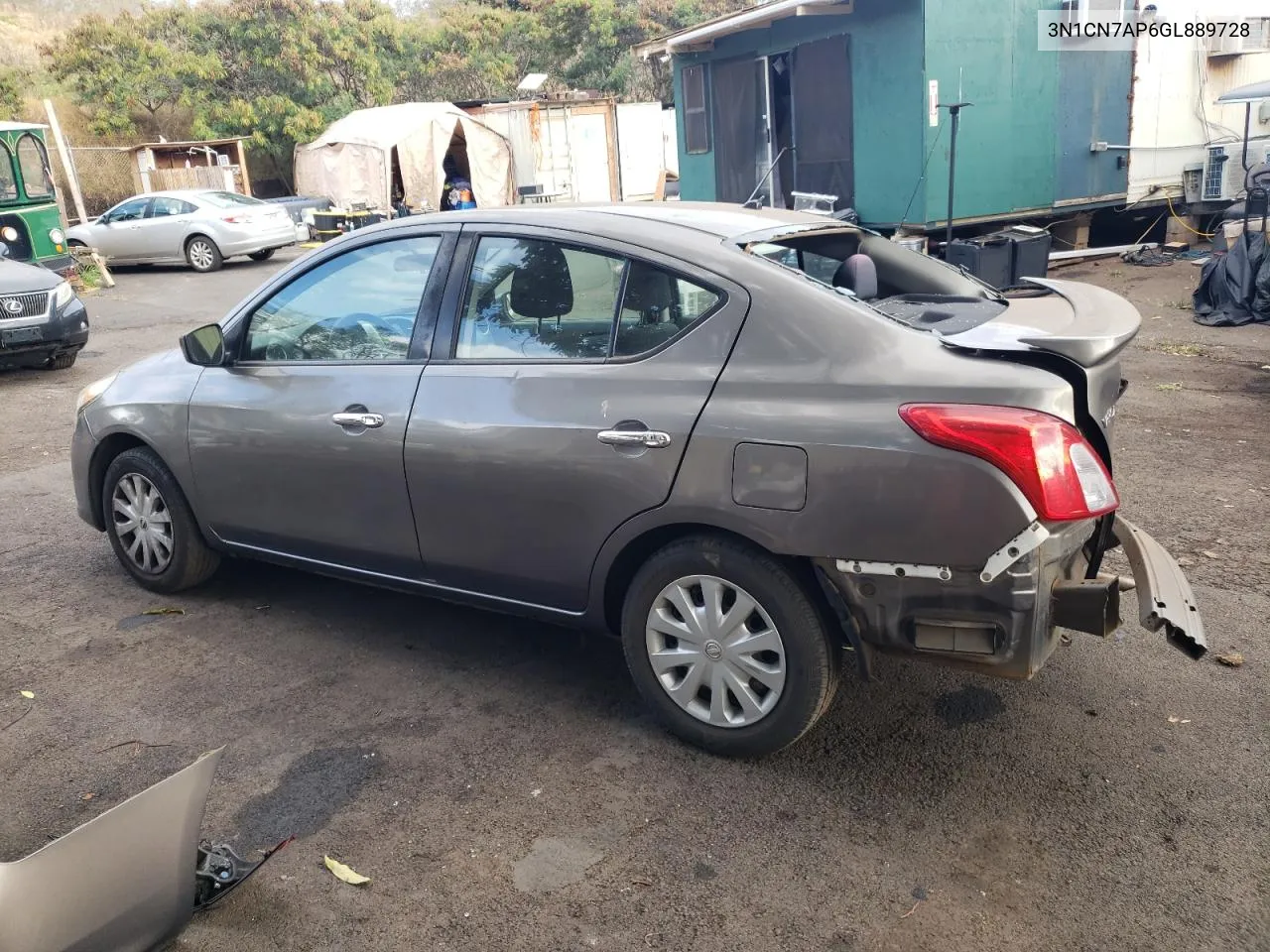 2016 Nissan Versa S VIN: 3N1CN7AP6GL889728 Lot: 59132504