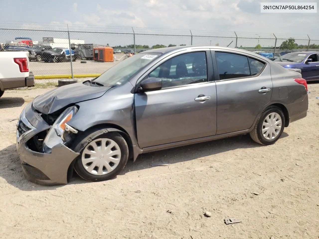 3N1CN7AP5GL864254 2016 Nissan Versa S