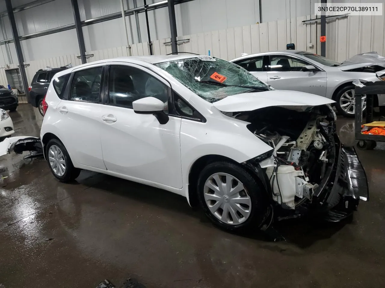 3N1CE2CP7GL389111 2016 Nissan Versa Note S