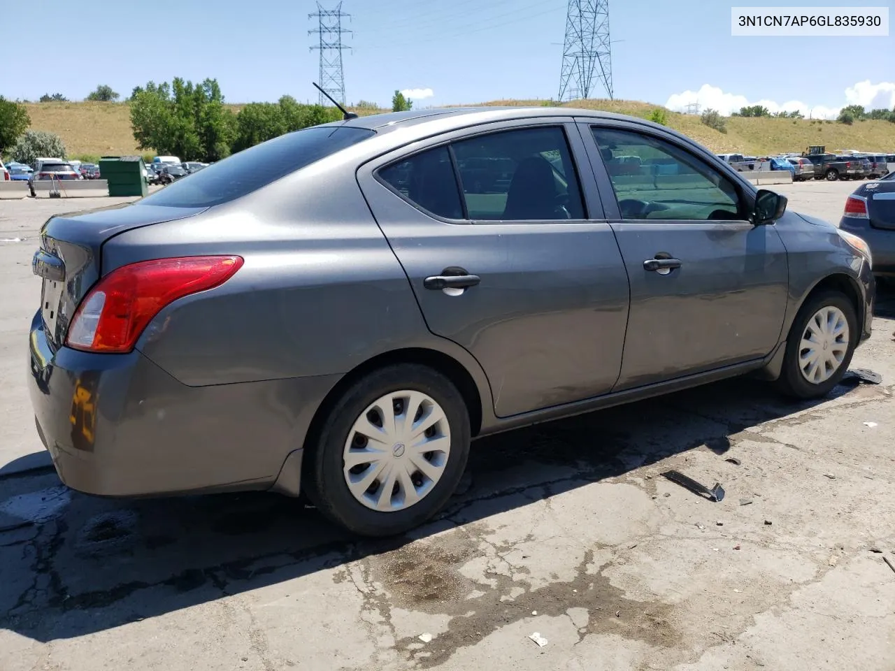 3N1CN7AP6GL835930 2016 Nissan Versa S