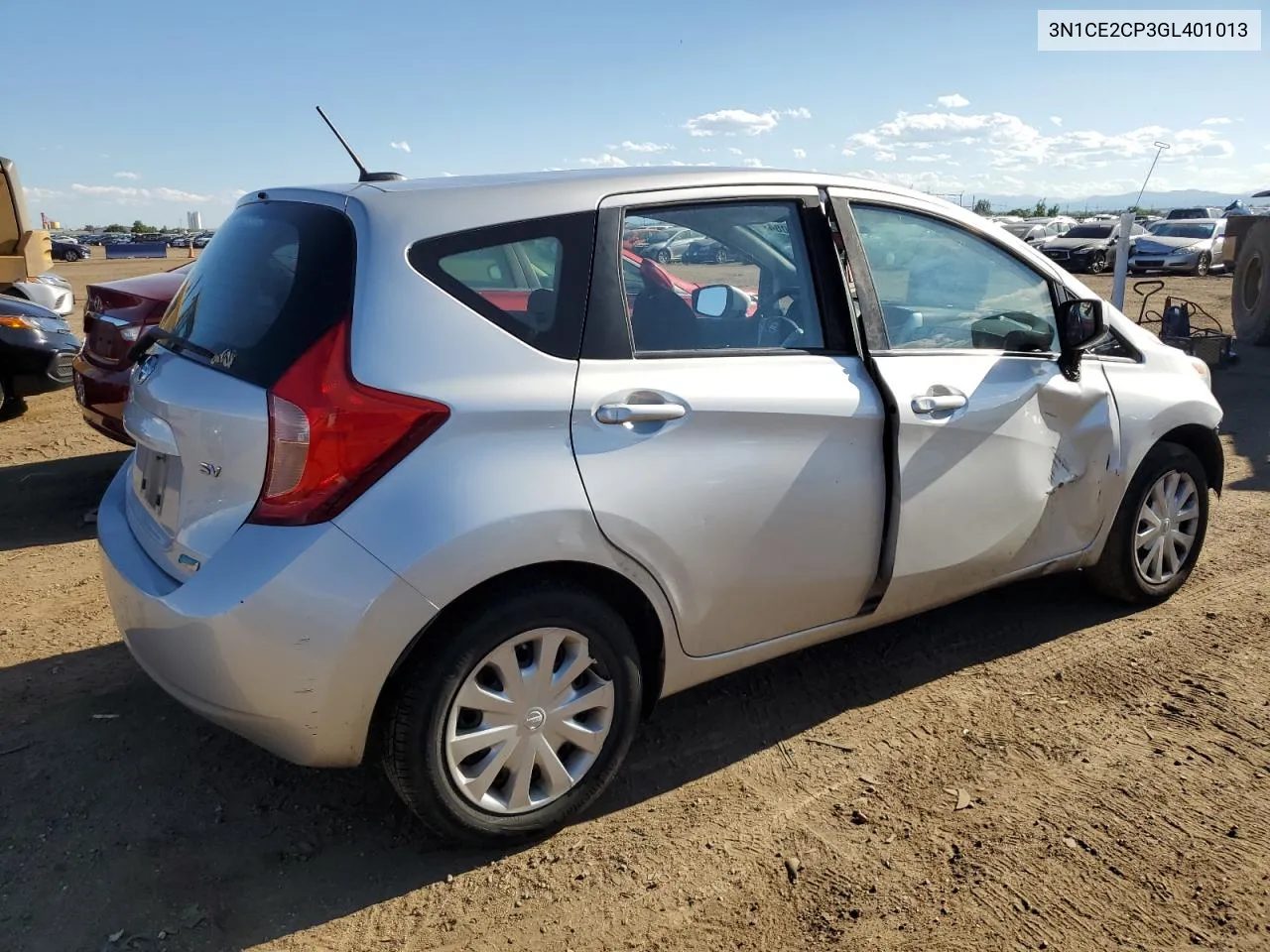 2016 Nissan Versa Note S VIN: 3N1CE2CP3GL401013 Lot: 61847084