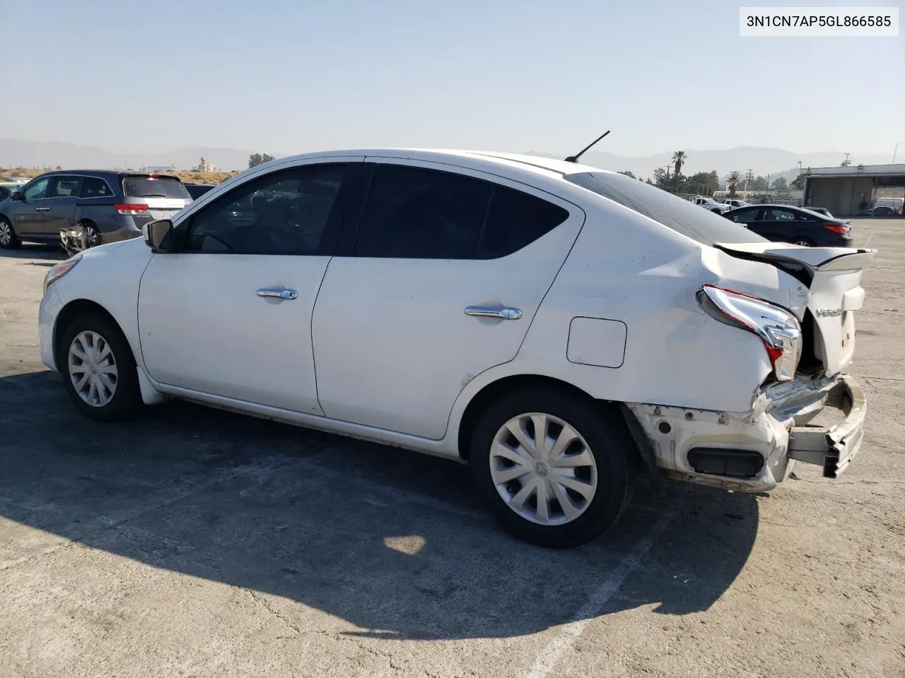 2016 Nissan Versa S VIN: 3N1CN7AP5GL866585 Lot: 62256814