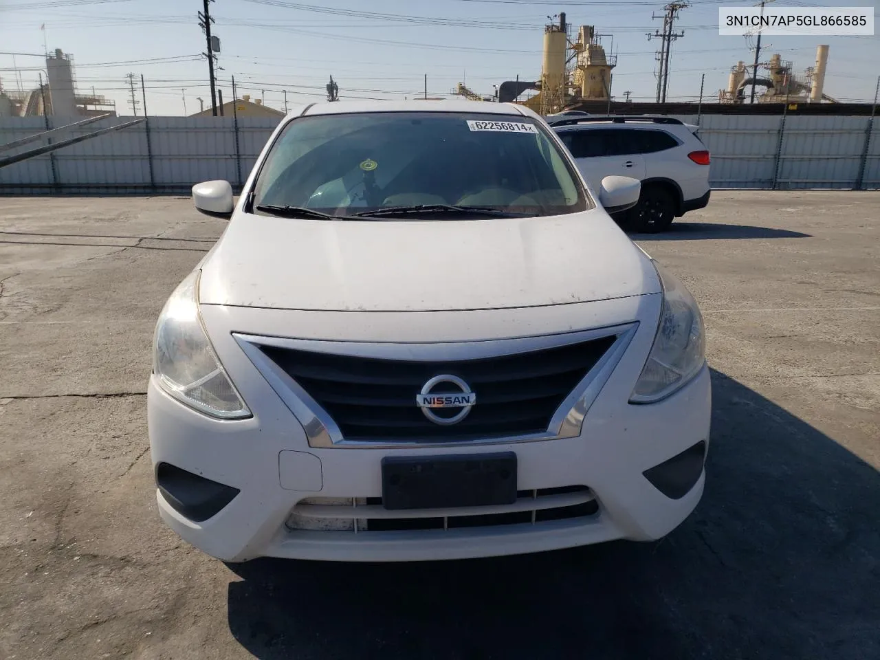 2016 Nissan Versa S VIN: 3N1CN7AP5GL866585 Lot: 62256814